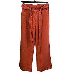 Wide Leg Pants Women's Size Small New With Sash Casual Corpcore Classic